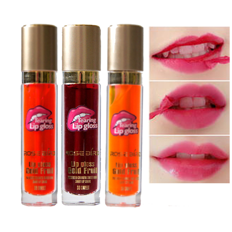 正品撕拉式唇彩防水持久不脱色口红保湿滋润唇蜜唇膜咬唇韩国包邮