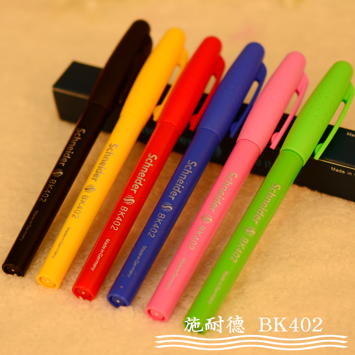 新品 德国原装进口 施耐德BK 402铱金钢笔 简约正姿轻便学生钢笔F