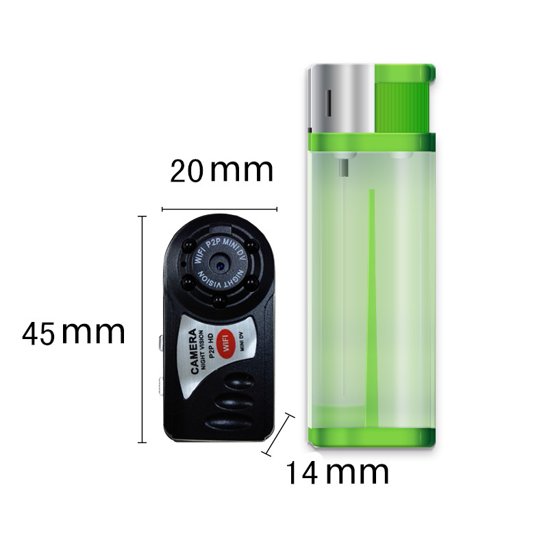 迷你隐形wifi超小无线网络摄像头夜视手机远程高清行车记录仪监控