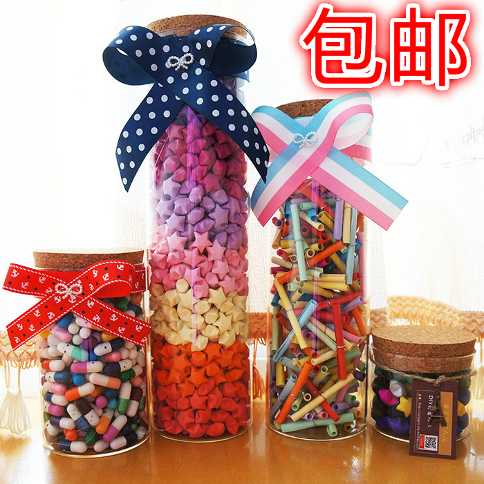包邮jrs视频直播_JRS体育直播_jrs直播是什么意思饰品粘蝴蝶结圆柱木塞玻璃瓶 星星瓶 许愿瓶漂流瓶星空瓶