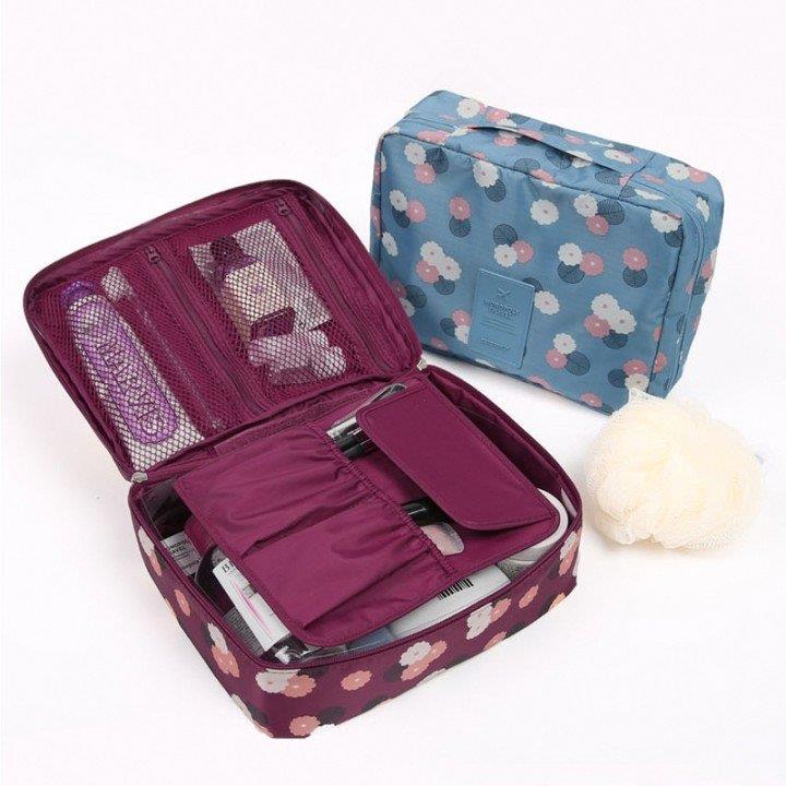 热卖旅行洗漱包防水化妆包可爱小号女士韩国化妆袋化妆品收纳包大