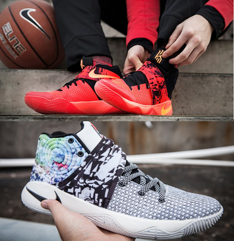欧文2代篮球鞋男高帮黑红黑人月圣诞全明星kyrie1复活节低帮战靴