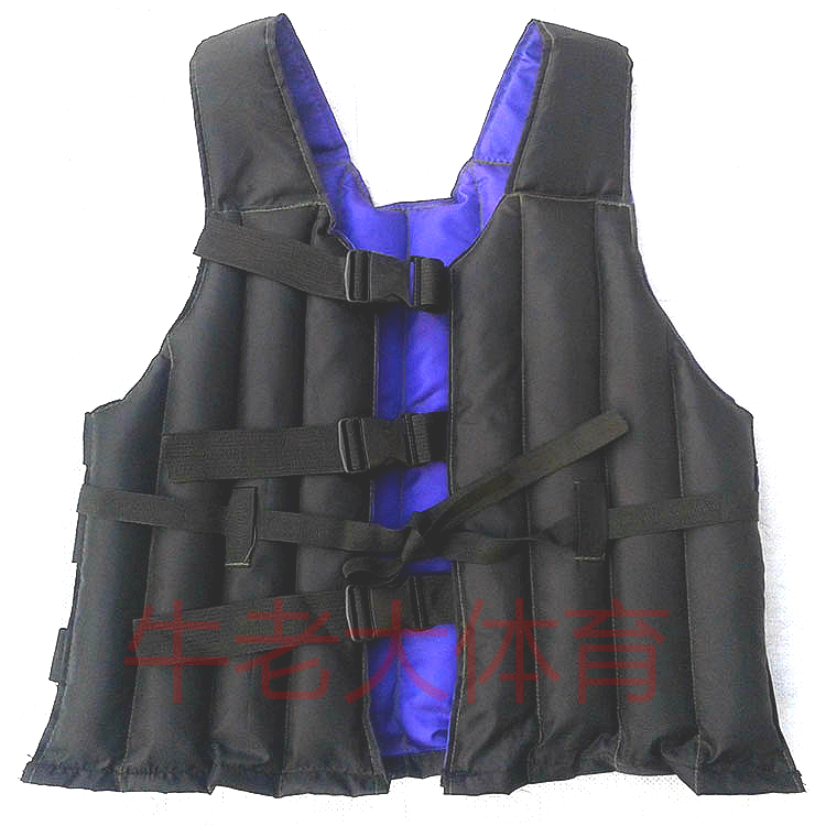 5kg/8kg/10kg沙衣负重河沙沙马甲 沙背心 不可调负重衣赠沙袋