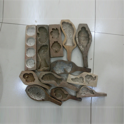 老模具老月饼糕点模具老木质模具民间手工雕刻老火烧模子老物件