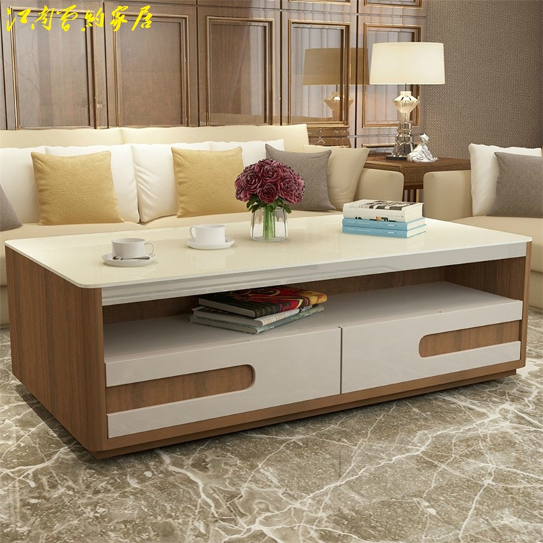 茶几简约现代小户型客厅jrs视频直播_JRS体育直播_jrs直播是什么意思钢化玻璃新茶几 茶几电视柜组合