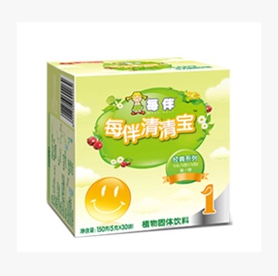 每伴清清宝经典1段盒装植物清火去火宝缓解上火1-12个月宝宝降火