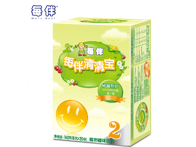 每伴清火宝 经典2段原味盒装装 二盒包邮