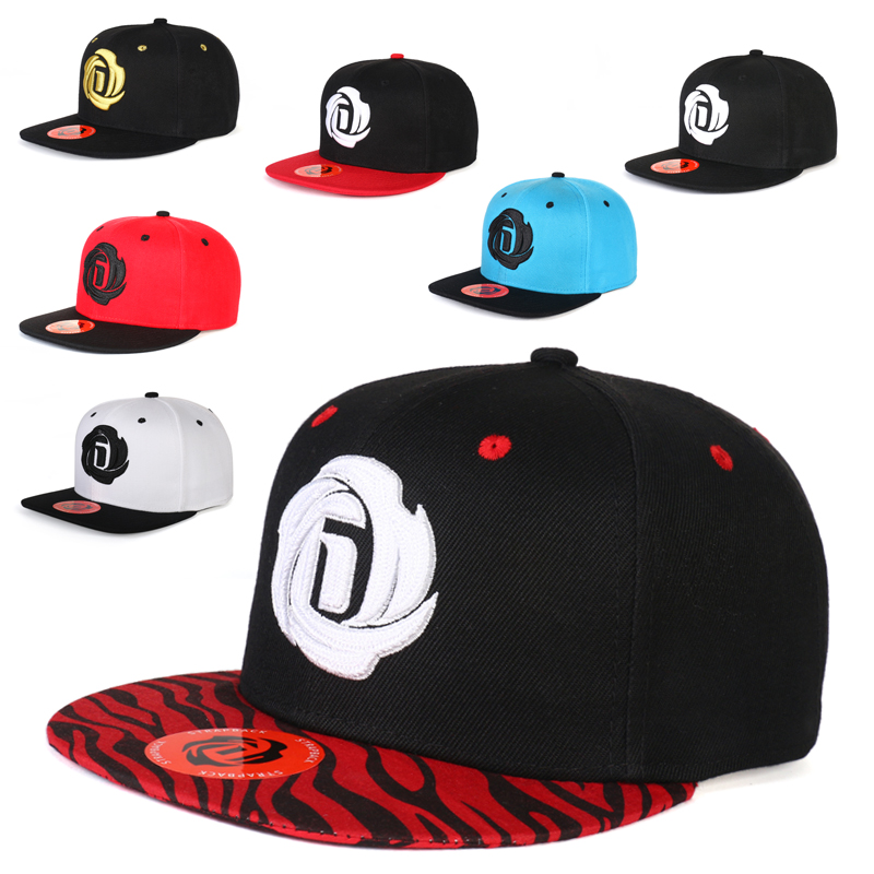 NBA帽子罗斯rose篮球帽子男女夏天遮阳帽平沿帽运动棒球帽情侣潮