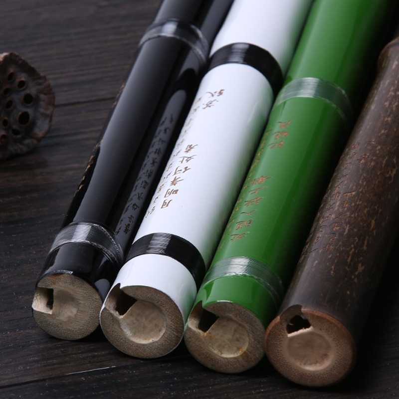 洞箫乐器初学演奏古朴短横萧儿童成人六八孔一节入门紫竹萧