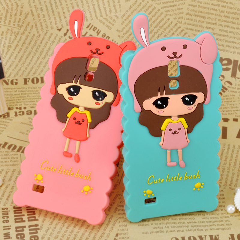 华为荣耀3c手机壳硅胶软 G700保护套卡通外壳 华为A199手机套麦芒