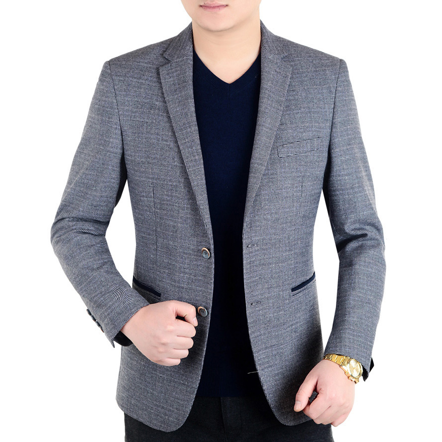 花花公子2016春秋季新款男士西服商务休闲时尚小西装单薄修身外套