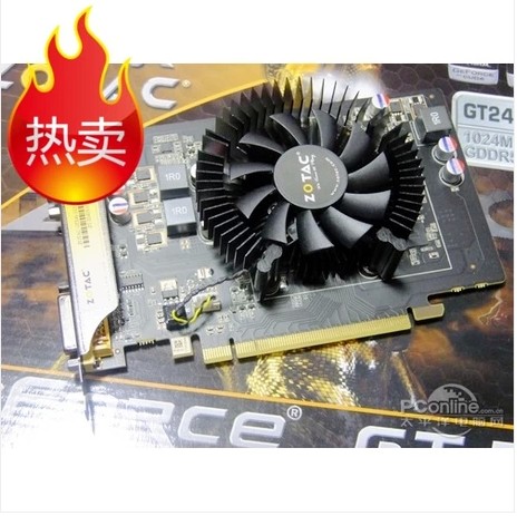 原装正品二手拆机索泰GT240网吧版真实512MDDR5电脑游戏显卡HDMI