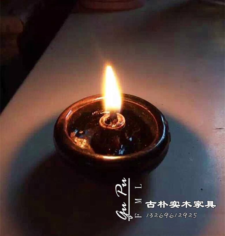 老灯盏 黑釉瓷老油灯 香托 古灯盏 古瓷器 老瓷灯盏 山西黑釉瓷