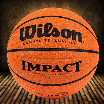 WILSON威尔胜NCAA篮球WB304V室外篮球波浪突破真皮手感耐磨防滑