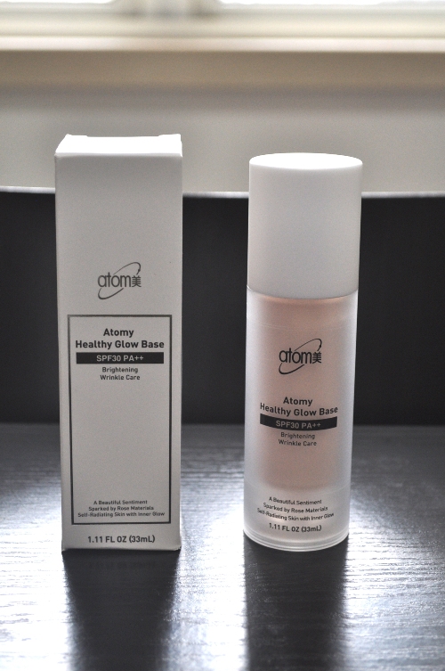 防晒美白隔离霜Healthy Glow Base 韩国进口正品 艾多美 ATOM美