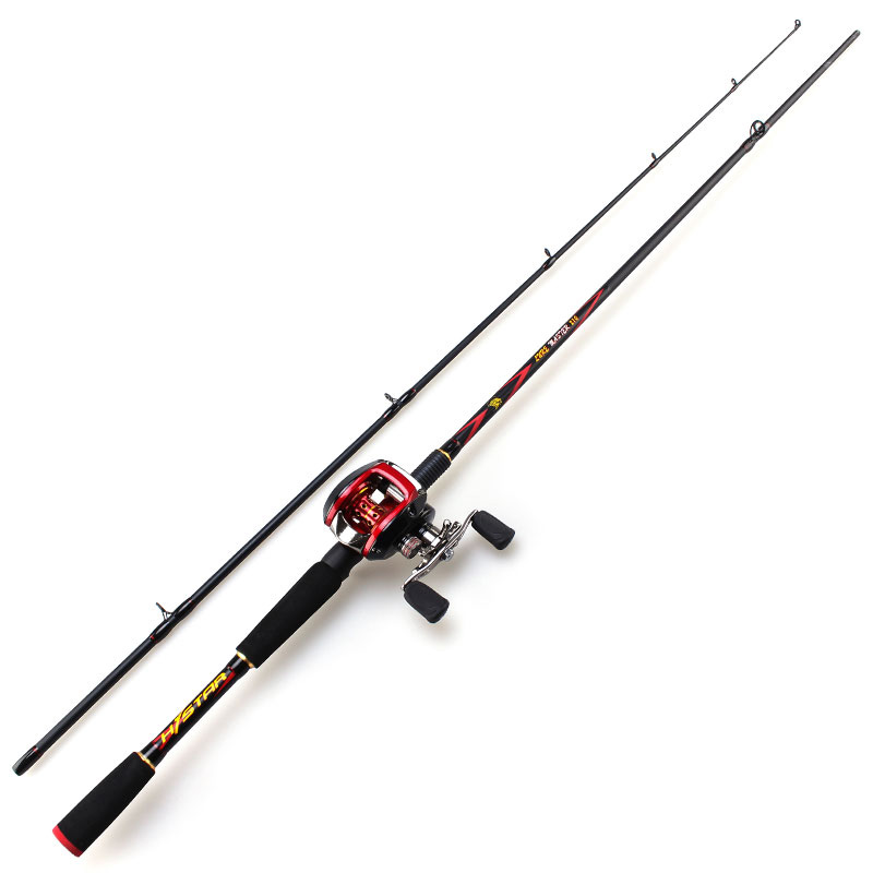 2.1米枪柄水滴轮路亚竿 钓鱼竿海竿渔具特价 碳素路亚竿套装