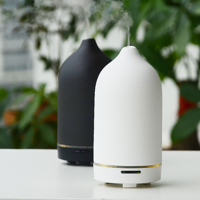 THANN同款 超声波陶瓷香薰机 精油加湿器 卧室插电香薰灯炉 静音