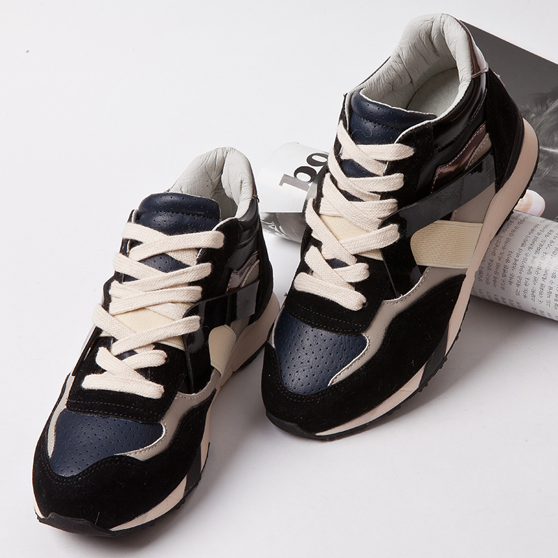 15韩国代购新款韩版内增高运动鞋女正品休闲跑步鞋软底学生鞋女潮