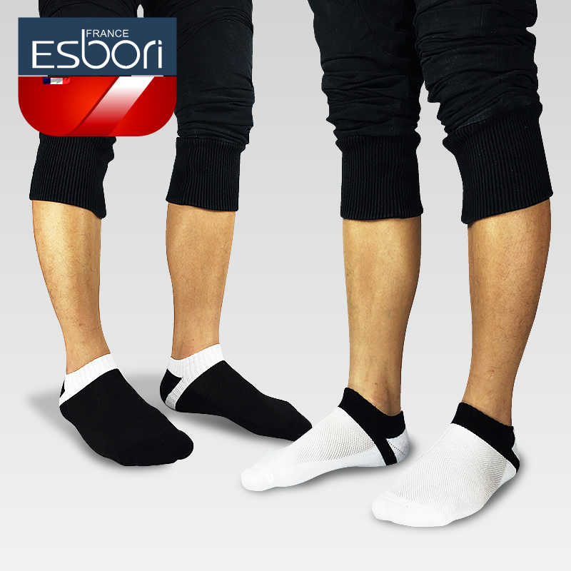 袜子男士加厚吸汗毛巾袜短袜防臭夏棉袜隐形船袜男低帮潮运动男袜