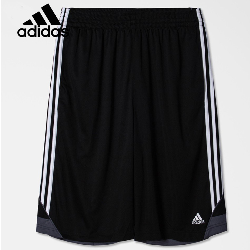 adids阿迪达斯男裤 2016夏季篮球运动训练裤 透气跑步短裤AP9165
