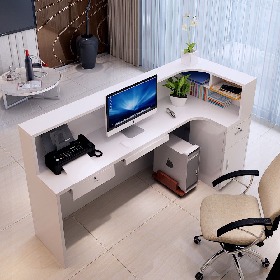 转角收银台服装店前台饭店用吧台美容院时尚收款台酒店吧台酒柜