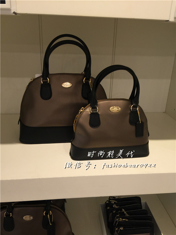 美国代购 coach/蔻驰 F34083 迷你贝壳包单肩斜挎女包 正品直邮