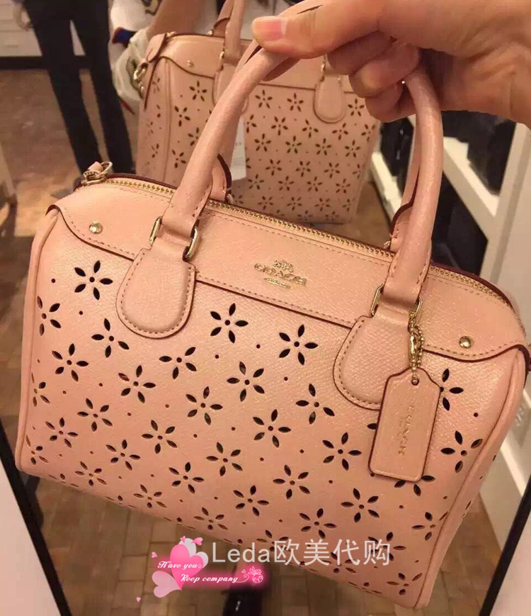 coach蔻驰美国代购新款镂空 子母包单肩女包 F35716  37619 38158