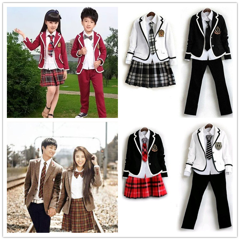 英伦学院风学生校服套装日本水手服jk制服裙韩版韩国高中女学生服