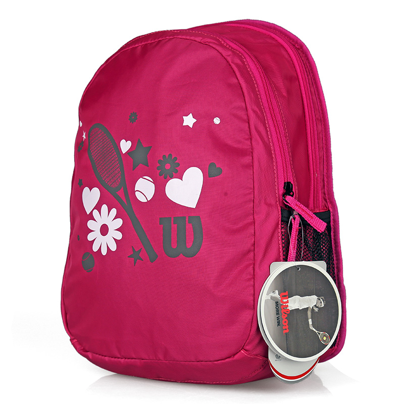 wilson威尔胜网球 羽毛球包 男女双肩背包儿童拍包运动包 2-3支装