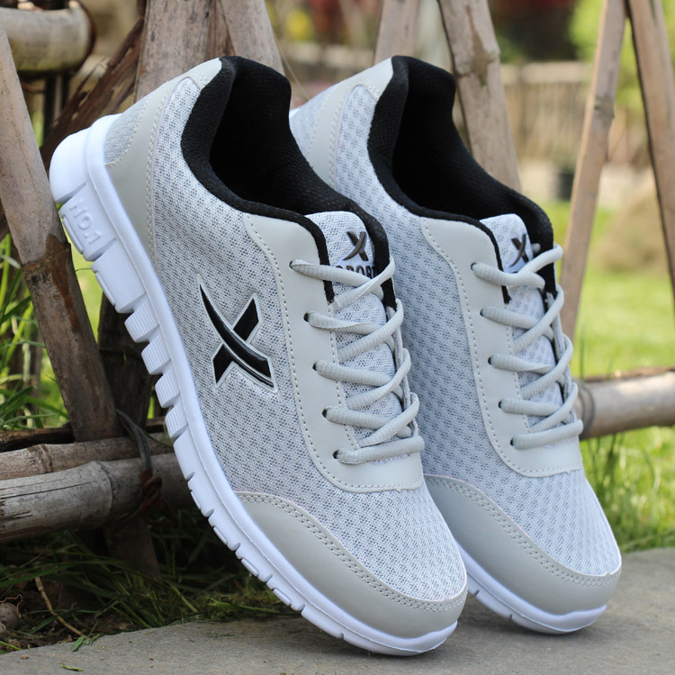 男夏季透气网鞋男士超轻便韩版网面鞋跑步鞋