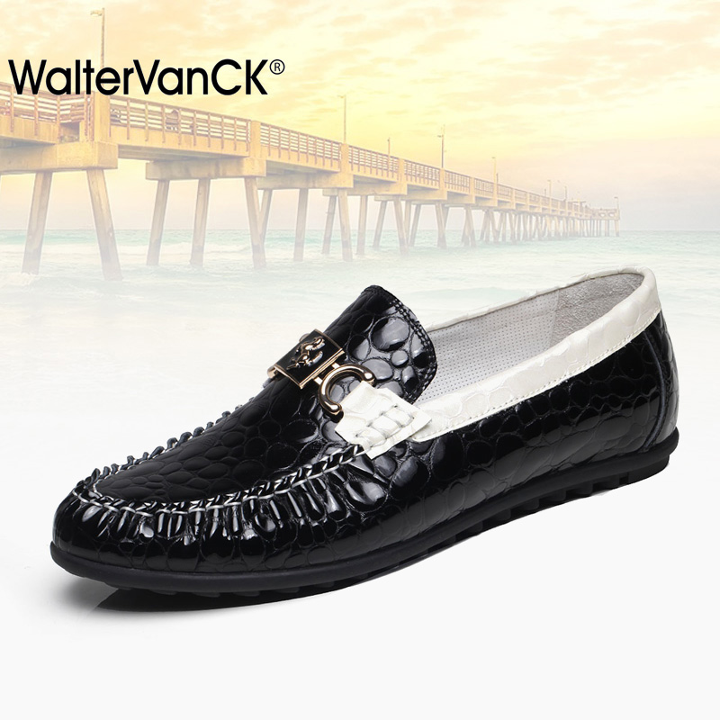 夏季潮流豆豆鞋休闲皮鞋 男鞋圆头懒人鞋 韩版真皮青年一脚蹬潮鞋