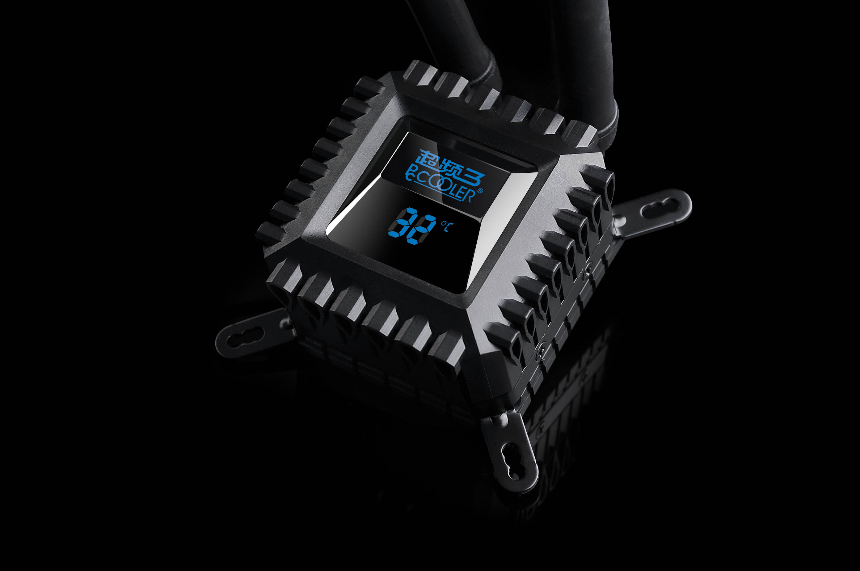 超频三芯冻120 CPU水冷散热器 温度侦测 一体水冷 智能温控