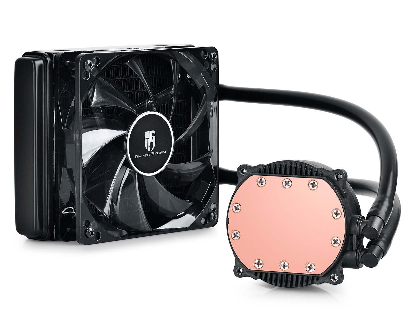 九州风神水元素120T/240K玩家版电脑水冷CPU散热器PWM智能LED风扇