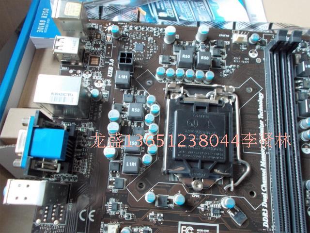 微星 PH61-SP35(B3) H61 全固态主板 一秒超频 支持22NM