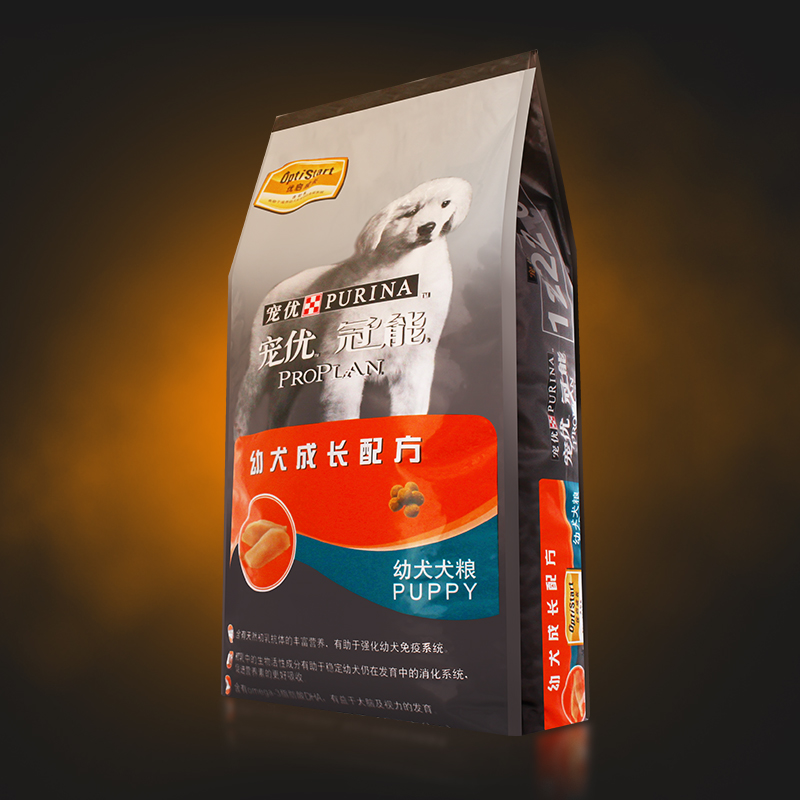 q老板 宠物狗粮冠能幼犬成长配方泰迪金毛贵宾萨摩耶15kg犬粮包邮