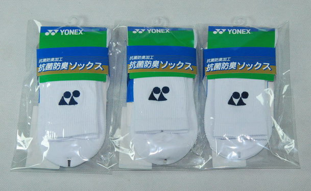TW版正品 YONEX/尤尼克斯 羽毛球袜子 男运动袜 加厚 19022男袜