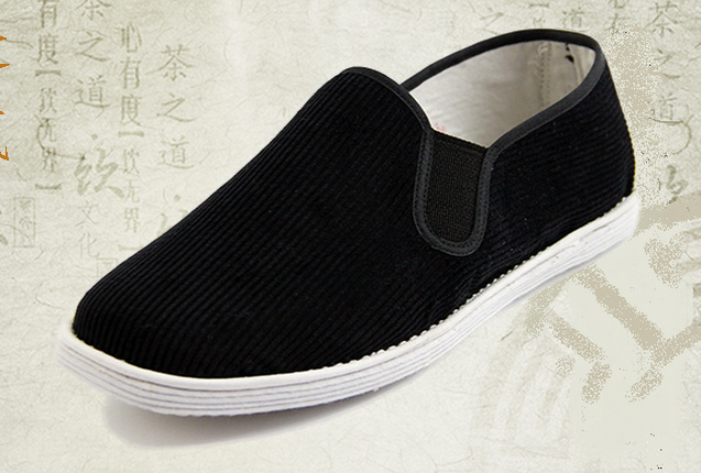 正品老款老北京布鞋男款手工纯布底千层底秋冬中老年爸爸鞋休闲鞋