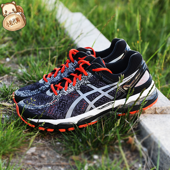 [小松韩代] 亚瑟士 ASICS KAYANO22 夜跑 T5A1N-7393酷动城放心淘