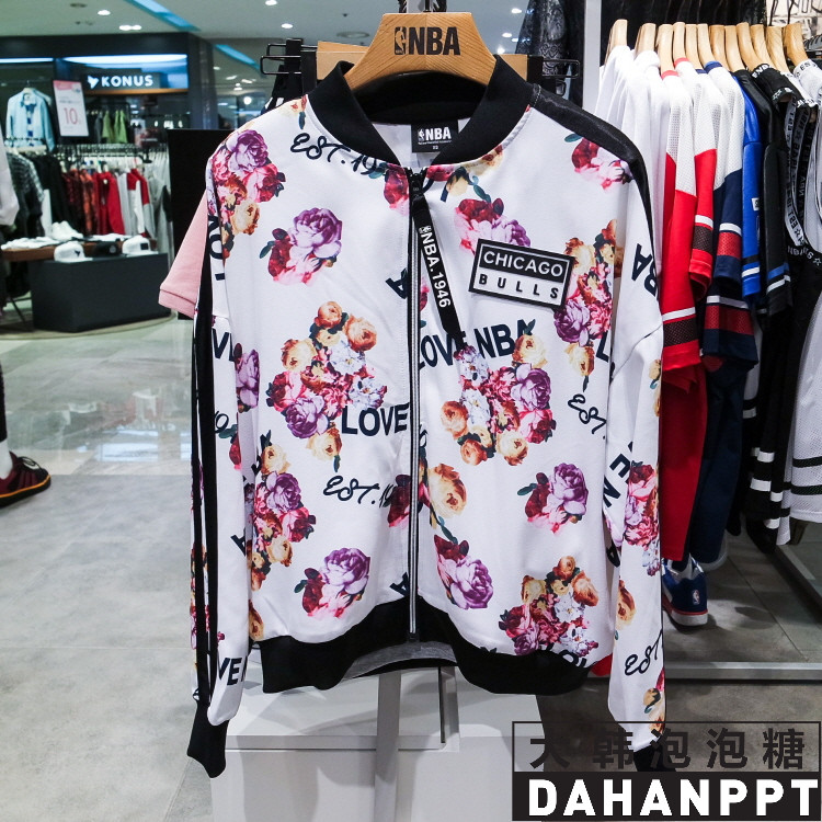 【大韩泡泡糖】NBA 韩国专柜代购 N162TJ753P 16夏 外套