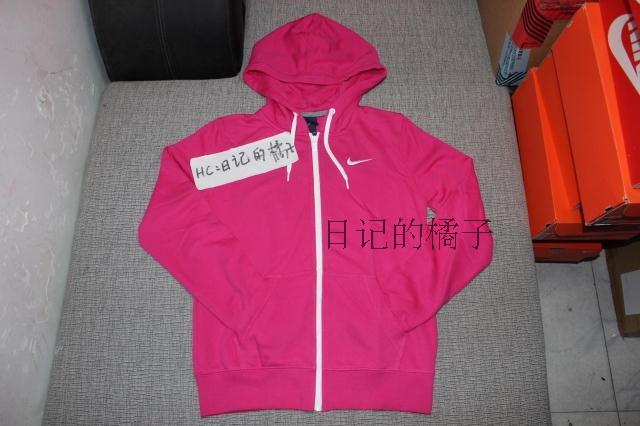 虎扑正品 耐克NIKE女子毛巾底经典运动休闲针织外套 638284-618