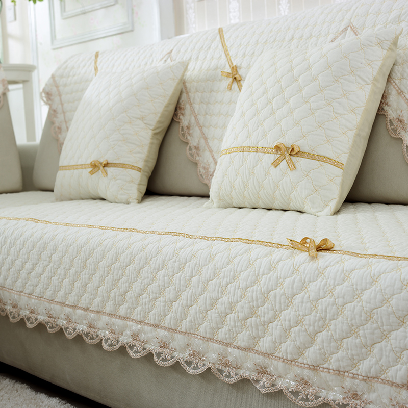 欧式沙发垫四季防滑坐垫布艺全棉沙发巾纯棉夏季简约实木沙发套罩