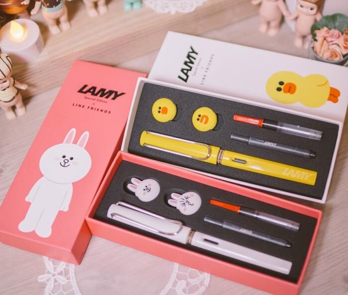 【直邮】Line&Lamy凌美合作版万年笔钢笔水性笔 line friends