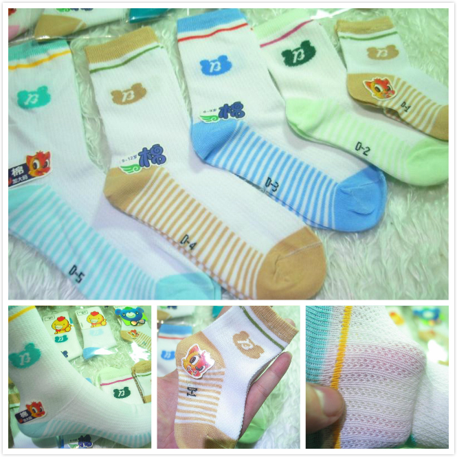 批发价 精梳纯棉 宝宝大童 春夏超薄棉网眼 中筒全码童棉袜 男女