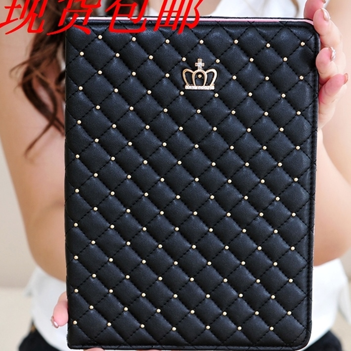 苹果ipad2 3 4 5 6保护套i pad mini3真皮全包边air2超薄pro外壳