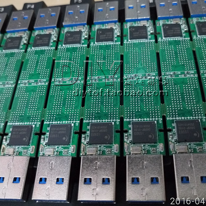 U盘DIY套料件 银灿IS903 3.0u盘主控板 高速支持SLC/MLC闪存