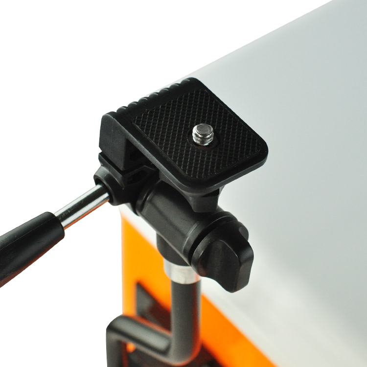 铝合金云台钓鱼灯支架 钓箱配件夜钓万向灯架插片 渔具垂钓用品