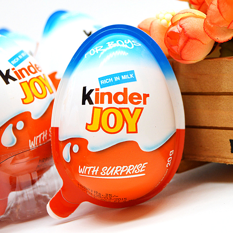 费列罗进口零食 健达奇趣蛋 男/女版牛奶巧克力玩具出趣蛋 20g/粒