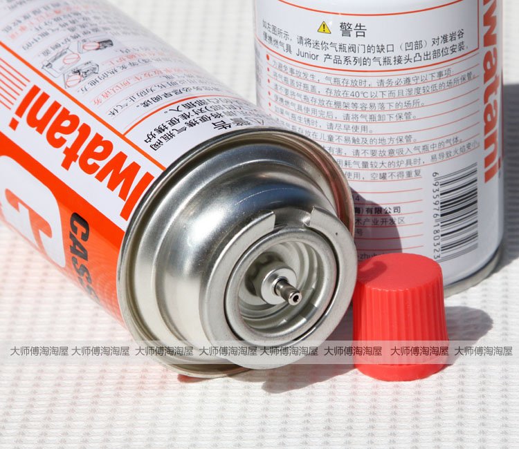 岩谷便携气瓶 户外野营便携式卡式炉气罐 防爆丁烷长气瓶专用