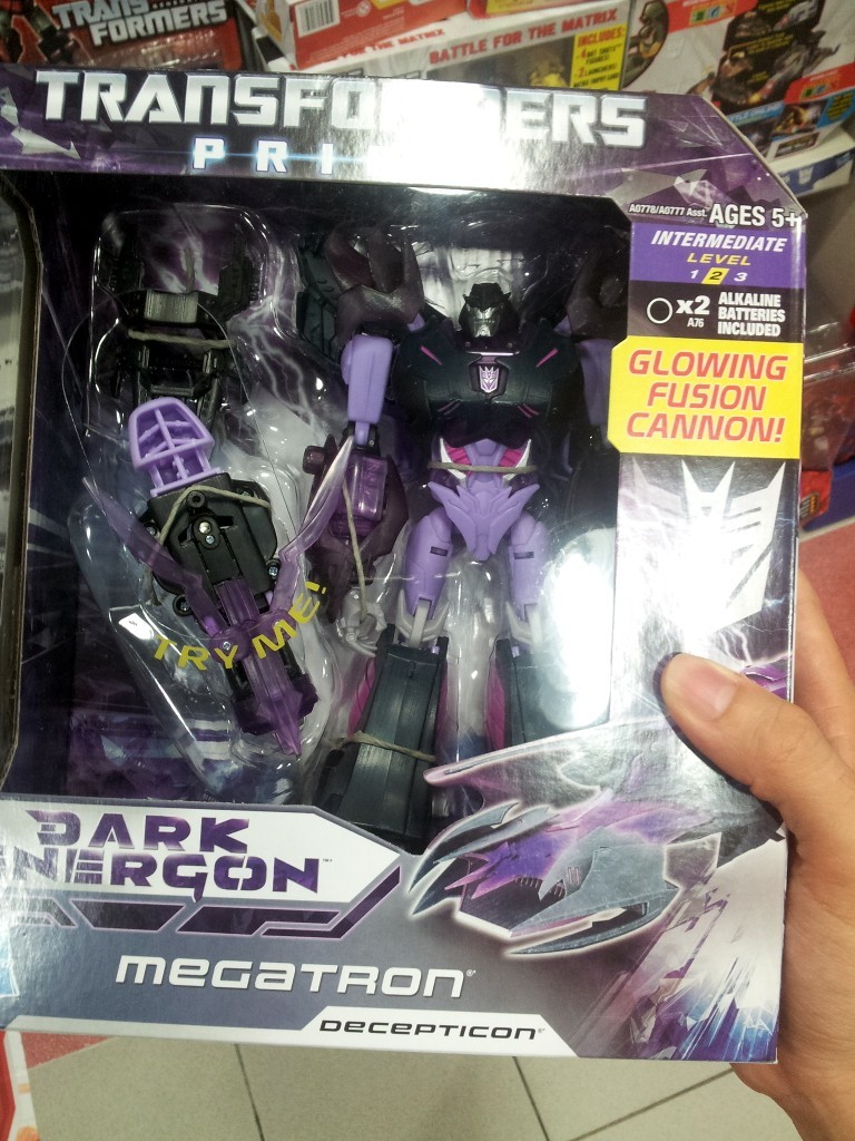 变形金刚 TFP领袖之证 暗黑能量 航海家级V级 透明威震天 盒装