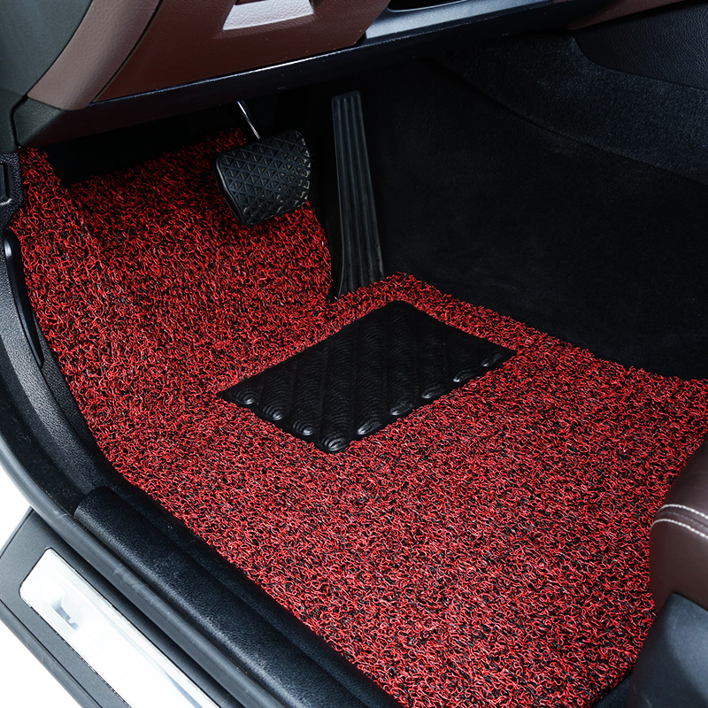 卡奇汽车丝圈脚垫 主驾驶单片 专车定制环保无味 主驾驶单个脚垫